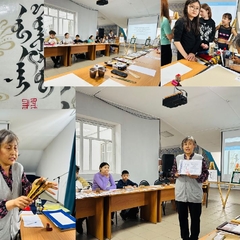13 апреля в Центре прошел мастер-класс по каллиграфии
